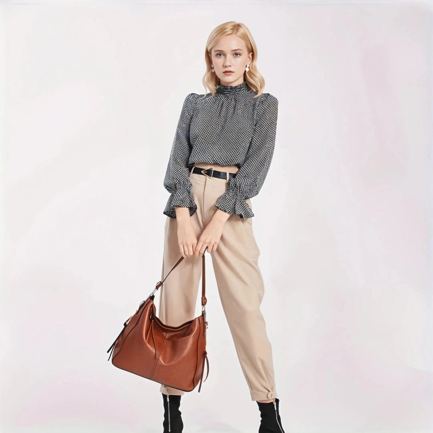 Bolso Hobo Elegance – Cuero Premium y Versatilidad